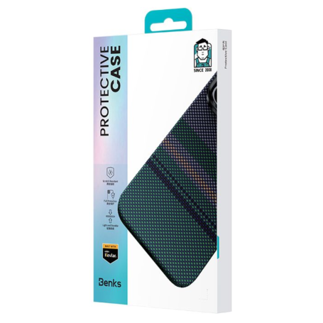 Coque de Protection Benks Aurora ArmorAir pour Samsung - Fibre Kevlar DuPont™ pour Sécurité et Style