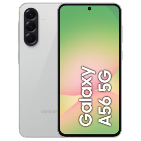 Samsung Galaxy A56 5G 256 Go Gris - Modèle Neuf - Compatible Non EU - Haute Performance et Stockage Ample
