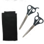 Professional Hairdressing Set - Straight & Thinning Scissors with Cape | Essential Barber Supplies