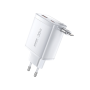 REMAX GaN Fast Charging 30W Telescopic iPhone Cable & Lightning Charger - EU Version - White
