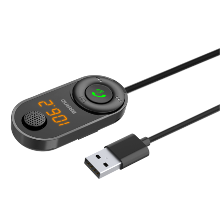 Kit Voiture Transmetteur FM Sans Fil XSSIVE XSS-FM11 Noir - Musique de Haute Qualité en Voiture