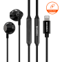 Achetez Écouteurs Stéréo XSSIVE Lightning XSS-EP24 Noir – Son Haute Définition & Confort оптимум