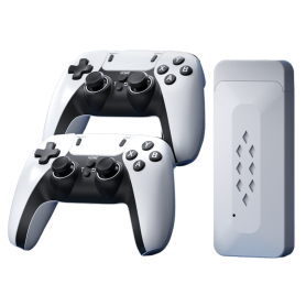 Console Rétro PS1 HD avec Manette Sans Fil M22 64 Go - Expérience de Jeu Nostalgique en Haute Définition