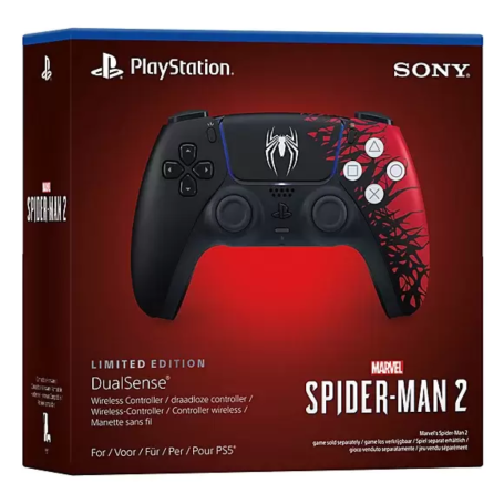 Manette Sans Fil SONY Dualsense Édition Limitée Spider-Man 2 pour PS5 - Achat et Livraison Rapide