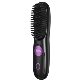 Peigne sans Fil 35W pour Cheveux Lisses - Lissage Efficace et Facile