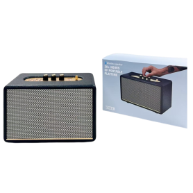 M22 Portable Bluetooth Speaker Black - Durable Wireless Sound for Every Adventure