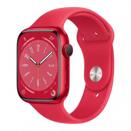 Achetez Montre Connectée Apple Watch Series 8 GPS 41mm Aluminium Rouge - État A+ & Bracelet Inclus