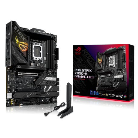 Asus ROG STRIX Z890-H Gaming WIFI Motherboard | High-Performance Overclocking | Advanced Cooling & Connectivity