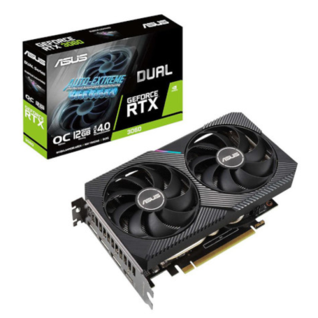 Asus GeForce Dual RTX 3060 O12G Graphics Card - Ultimate Gaming Performance & Ray Tracing Power