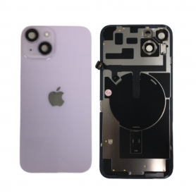 Vitre Cache Arrière iPhone 14 Plus Violet d'Origine - Grade B - Remplacement Fiable & Abordable