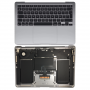 Châssis Complet Apple MacBook Air 13" Modèle A2681 Noir - Batterie + Tactile + Clavier AZERTY Grade AB - Achat en Ligne