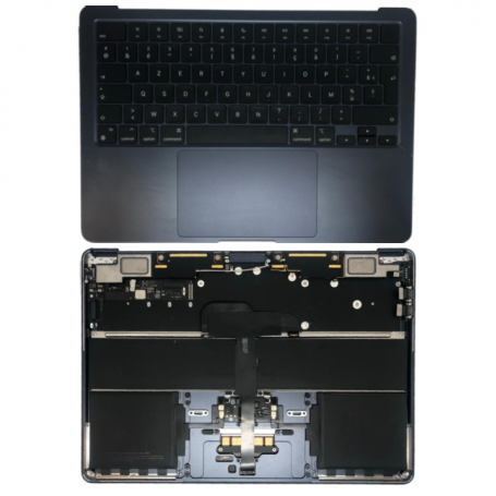 Châssis Complet Apple MacBook Air 13" Minuit A2681 - Inclut Batterie, Écran Tactile, Clavier AZERTY - Grade A | Haute Qualité po