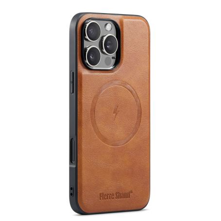 Coque de Protection en Cuir avec MagSafe pour iPhone - Élégance et Sécurité Optimales