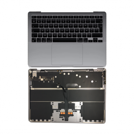 Complete Apple MacBook Air 13 Grey A2681 - Grade A Chassis Battery Touchscreen QWERTY Keyboard