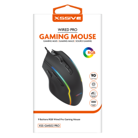 Buy XSSIVE XSS-GMS02 PRO Wired Gaming Mouse - Precision and Performance for Gamers