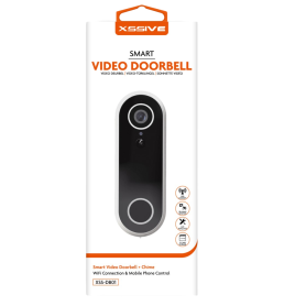 XSSIVE XSS-DB01 Wireless Smart Video Doorbell – Enhance Home Security with Smart Alerts and HD Video