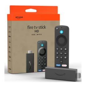 Amazon Fire TV Stick HD with Remote Control - Stream in Full HD Easy Setup Voice Control