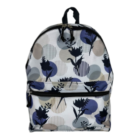 Sac à dos à imprimés Blanc - Style unique et pratique pour vos aventures quotidiennes