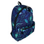 Printed Backpack - Blue | Stylish & Durable School Bag | Free Shipping