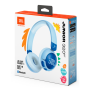 JBL JR320BT Kids Bluetooth Headphones - Safe & Stylish in Blue - Shop Now