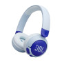 JBL JR320BT Kids Bluetooth Headphones - Safe & Stylish in Blue - Shop Now