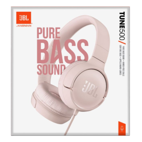 Écouteurs, Audio, Stéréo - Casque avec Fil JBL Tune 500 - JBLT500ROSEU - Rose, prix de gros.