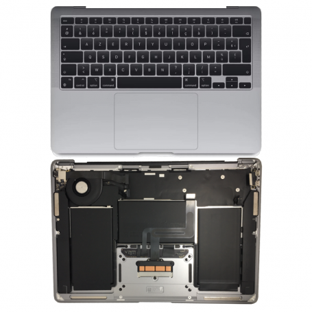 Achetez Châssis Complet MacBook Air 13″ Gris A2289 avec Clavier AZERTY - Grade A