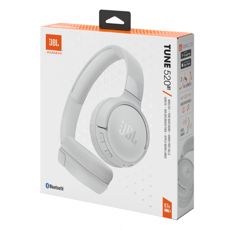 Buy JBL Tune 525BT Earphone Bluetooth in White - JBLT525BTWHT for Superior Sound