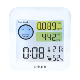 Orium Quaelis 20 Indoor Air Quality Monitor - Advanced Home Air Quality Sensor