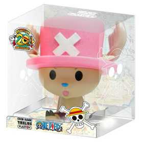 Figurine Tirelire Plastoy Chibi Chopper One Piece - Accessoire Idéal pour Tout Fan de Manga