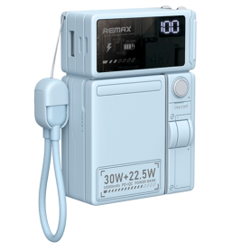 Achetez Power Bank Remax 10000mAh 30W CP-18 - Chargeur Câble & Sans Fil - Bleu