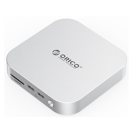 MiniLink 9-in-1 Dock with M.2 SSD Enclosure for Mac mini 2024 ORICO - Enhance Connectivity & Storage