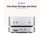 MiniLink 9-in-1 Dock with M.2 SSD Enclosure for Mac mini 2024 ORICO - Enhance Connectivity & Storage