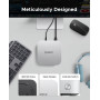 Station d'accueil ORICO MiniLink 9-en-1 avec Boîtier SSD M.2 pour Mac mini 2024 Connectivité et Stockage Optimisés