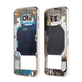 Samsung Galaxy S6 Gold Central Frame SM-G920F Original Grade A Replacement