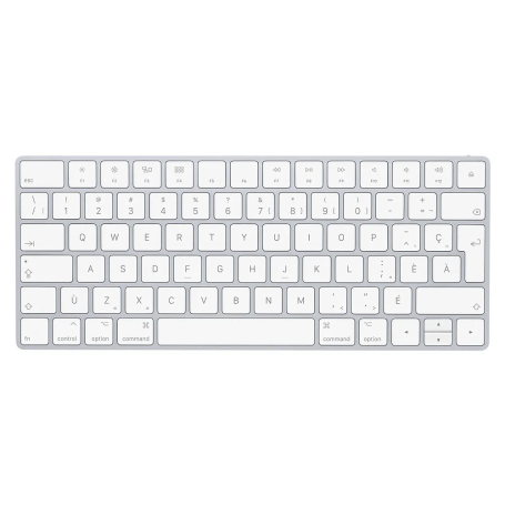 Achetez le Clavier Bluetooth Apple Magic Keyboard 2 - QWERTY Français Canada - Argent MLA22C/A