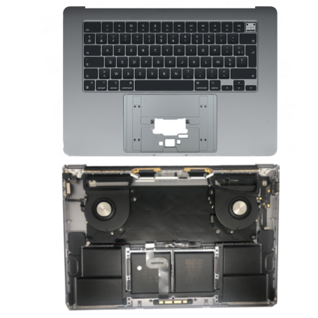 Châssis Complet Apple MacBook Pro 13″ Gris A2159 - Batterie + Clavier AZERTY(Original Demonté) - Grade AB