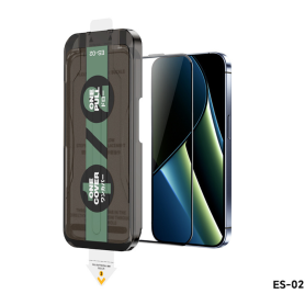 Film Trempé Anti-Peep iPh16 - Facile à Coller, Anti-Poussière ES-02 REMAX
