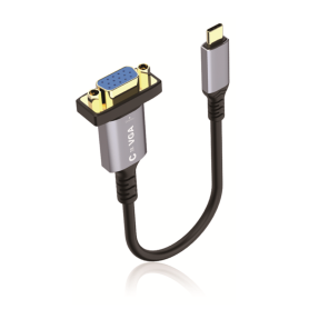 Câble USB-C vers VGA Linq VGA7150 - Connectivité Haute Définition et Fiabilité