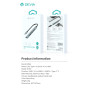 Achetez Hub Type-C 4 en 1 Devia Lite1 - USB3.0+USB2.0+Double Type-C pour une Connectivité Optimale