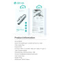 HUB Type-C 5 in 1 DEVIA USB 3.0 x3 Card Reader PD 3.0 Fast Charge Adapter - Updated Version
