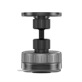 Support de Téléphone Magnétique Multi-Angle - DEVIA Stand Ultra1 Noir | Optimal pour Bureau et Voiture