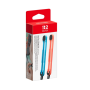Paire de dragonnes Joy-Con 2 bleu clair/rouge pour Nintendo Switch - Accessoires gaming optimisés