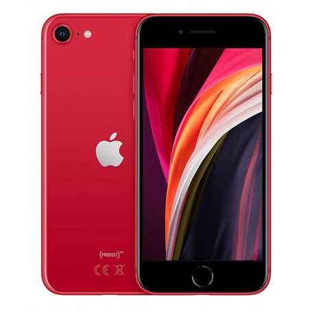 Achetez iPhone SE 2020 Rouge 64 Go Grade AB Batterie Neuve Boîte et Accessoires Offerts