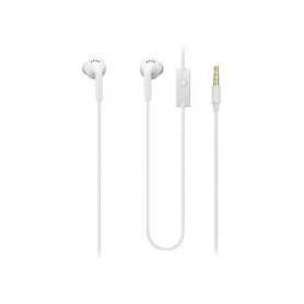 Ecouteurs Kit Main Libre Samsung EHS61ASFWE Blanc - Jack 3,5mm - Original et Pratique