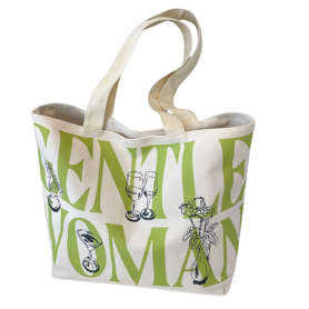 Sac à bandoulière en toile vert clair 33x44x13 cm - Style et praticité pour votre quotidien