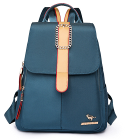 Sac à Dos Bleu Paon 26x33x16cm - Élégance et Fonctionnalité pour Tous Vos Déplacements