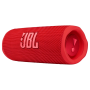 JBL Flip 6 Wireless Bluetooth Speaker in Red - Powerful Sound & Portable Design - JBLFLIP6RED