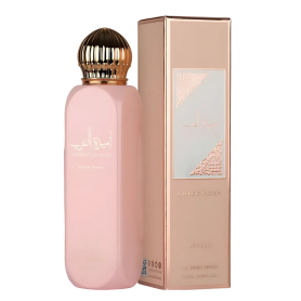 Eau de Parfum Lattafa Asdaaf Ameerat Al Arab Prive Rose pour Femme - Spray Corporel 150ml - Élégance et Fraîcheur Assurées