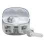 JBL Tune Beam Ghost Edition Wireless Earphones - Crystal Clear Sound in White | JBLTBEAMWHTAS